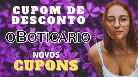 CORRE PARA O BOTICÁRIO MUITAS PROMOÇÕES CUPOM DE DESCONTO