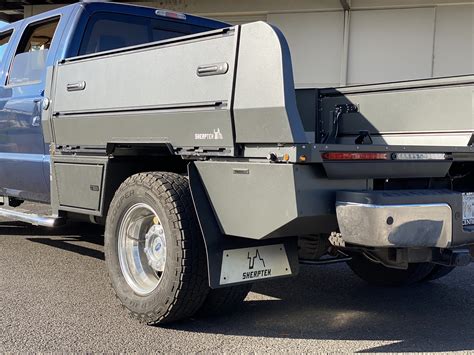 Custom Truck Beds Sherptek — Sherptek Custom Gear Hauling Solutions
