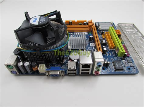 Biostar G31D M7 VER 8 0 Motherboard Core 2 Duo E6600 2 4GHz CPU HSF