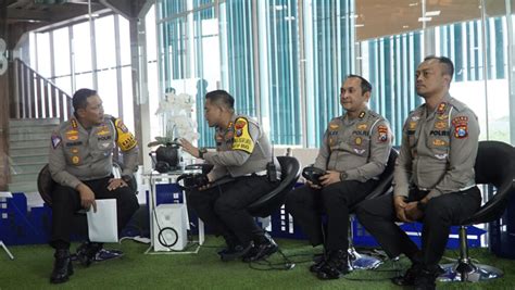 Polda Jatim Sosialisasikan Penindakan Motor Tanpa Plat