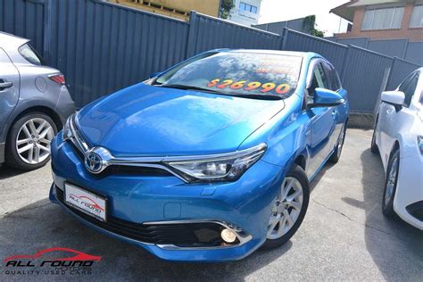 2018 Toyota Corolla Hybrid In Blue Used Hatch Tweed Heads Nsw