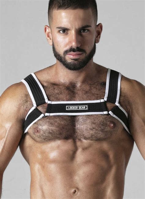 Locker Gear Mesh Chest Harness White Gays Gadgets Amsterdam