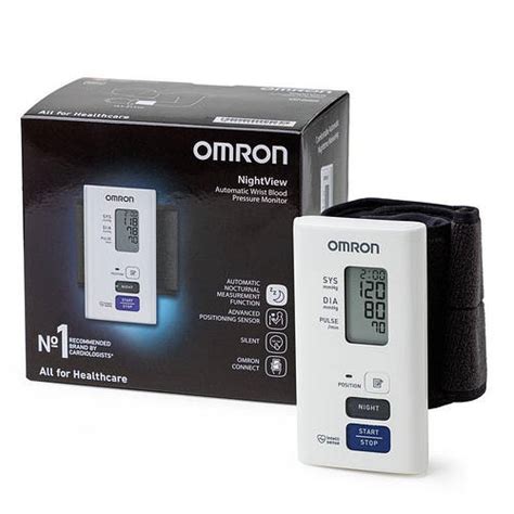 Тонометр OMRON Nightview (НЕМ-9601T-E3) на запястье гарантия 5 лет (ID ...