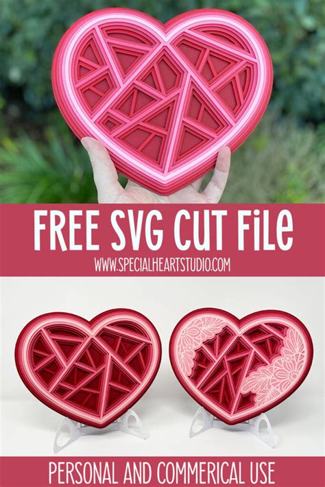 Layered Heart Svg - 97+ SVG File for Cricut