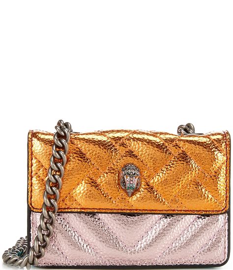 Kurt Geiger London Kensington Metallic Micro Crossbody Bag Hamilton Place