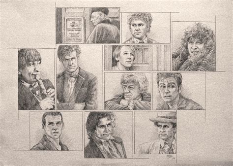 Drawing Doctor Who Project Doctors By Atarial On Deviantart