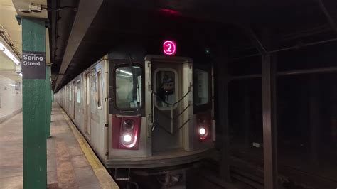 Mta New York City Subway Flatbush Ave Bound R142 2 Trains Via Lexington Avenue Local Spring