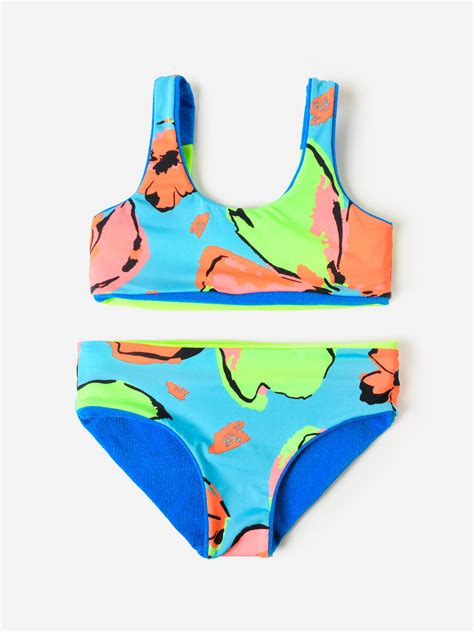 Maaji Girls Ocean Blue Iceland Bikini Set