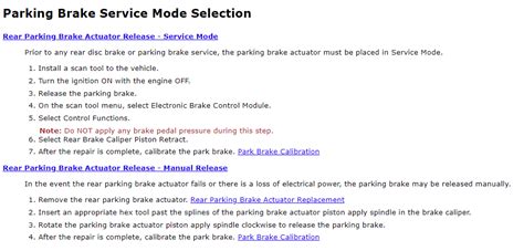 18 Equinox Rear Brake Service Mode Outlet Fast Lisa Unibo It