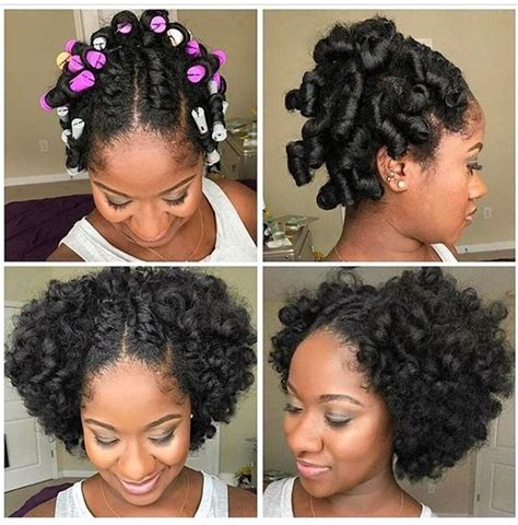 Perm Rod Set On Natural Hair Photos Hairstyle Ideas Hair Styles