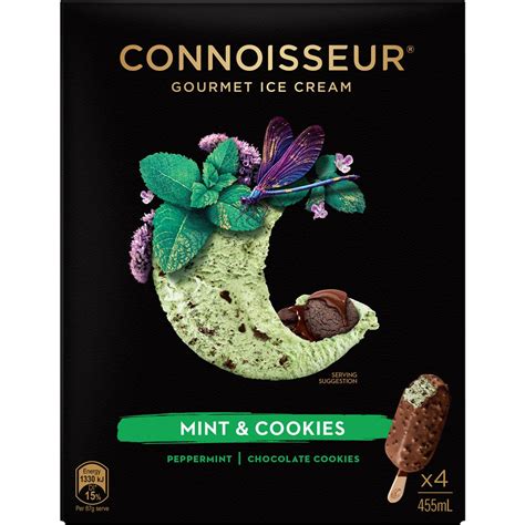 Connoisseur Ice Cream Mint Choc Cookie 4 Pack Is Not Halal Halal Check