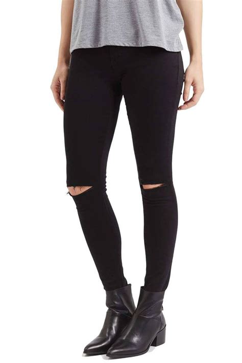 13 Best Black Skinny Jeans For Fall 2018 Ripped And High Waisted Black Jeans