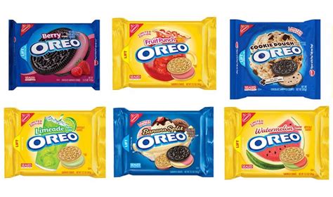 A Comprehensive List of Every Special Oreo Flavor, Ever | Oreo flavors ...