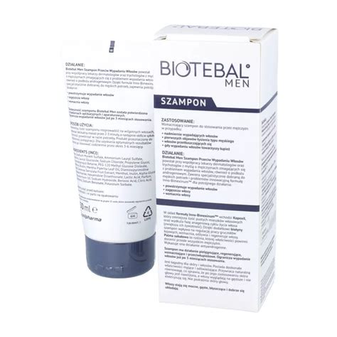 Biotebal Men Szampon Przeciw Wypadaniu Włosów 150 Ml Opinie Skład