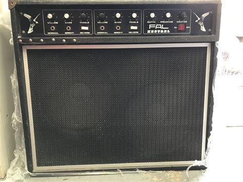 Any Love For A 100w Fal Kestrel From The 70’s I Believe R Guitaramps