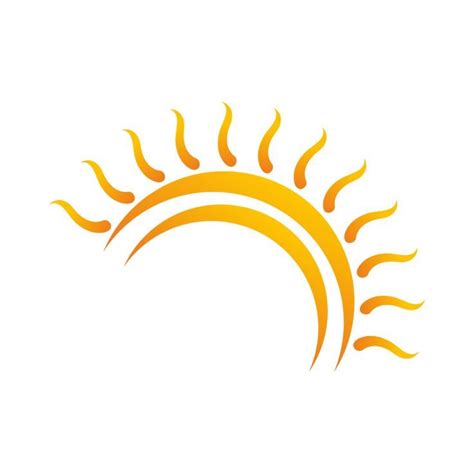 Sun Icon Logo Vector Hd Images
