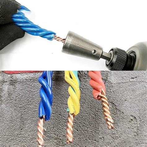 New Mm Hex Handle Electrician Wire Twisting Tools For Power Drill