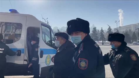 Protesters Detained In Kazakhstan Amid Parliamentary Elections