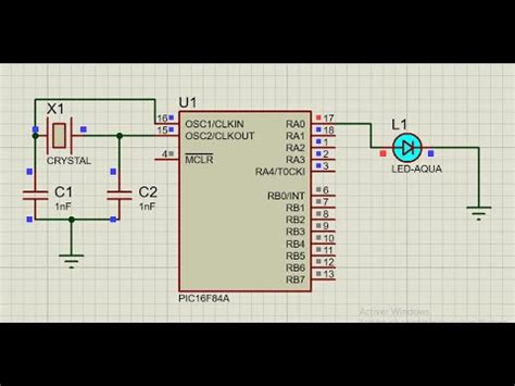 Clignoter Une Led Avec Un Microcontr Leur Youtube