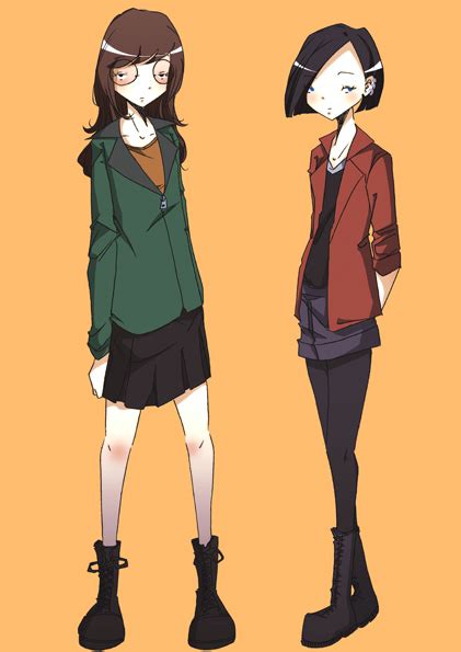 Daria and Jane by Nicohitoride on DeviantArt