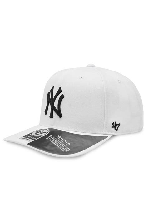 47 Brand Šiltovka Mlb New York Yankees Cold Zone CLZOE17WBP Biela