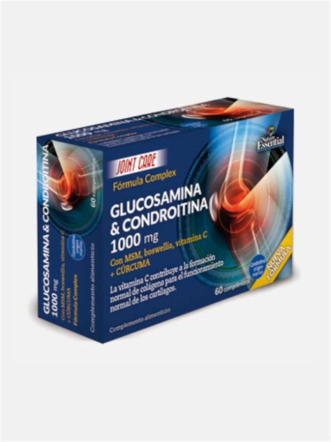 GLUCOSAMINA CONDROITINA MSM 1000mg 60comp NutriBio