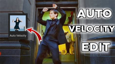 How To Use Auto Velocity Effect In Capcut App Auto Velocity Edit