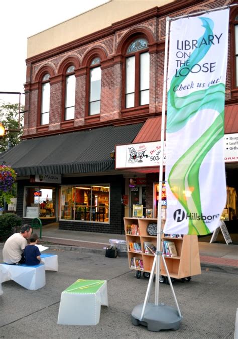 A Portable Reading Room For Hillsboro Public Library Street Lab