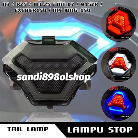 Lampu Stop In Led R Mt Mx King Stoplamp Yamaha Mx King R