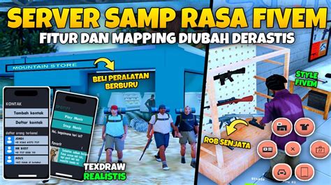 SERVER GTA SAMP ANDROID PC TERBARU HAMPIR MIRIP FIVEM ANTARTICA