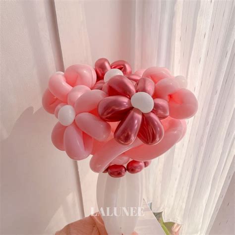 jual buket bunga balon flower balloon twist bouquet lucu murah buket