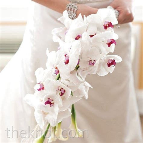 White Orchid Bridal Bouquet