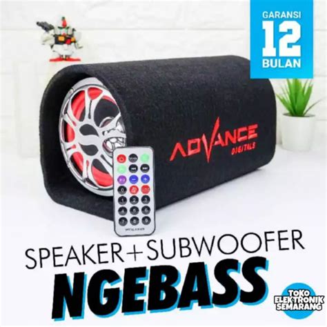 Jual Advance Aktif Active Speaker Subwoofer T Bt T Bt Bluetooth