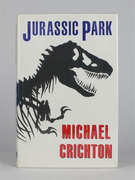 Jurassic Park By Michael Crichton Very Good Hardcover 1991 1st