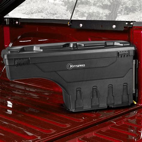 Kitspro Truck Bed Tool Box Storage For 2002 2018 Dodge Ram 1500 2500 3500 And 2019 2020 Dodge