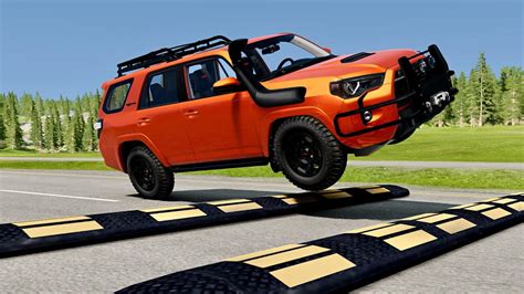 Speed Bumps Beamng Drive Westeast Crashes Youtube