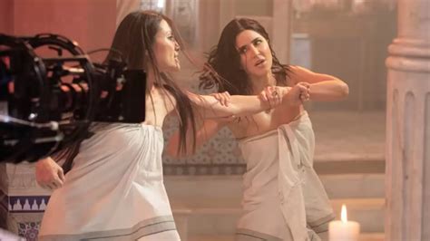 Tiger Actress Michelle Lee Towel Fight Scene With Katrina Kaif At