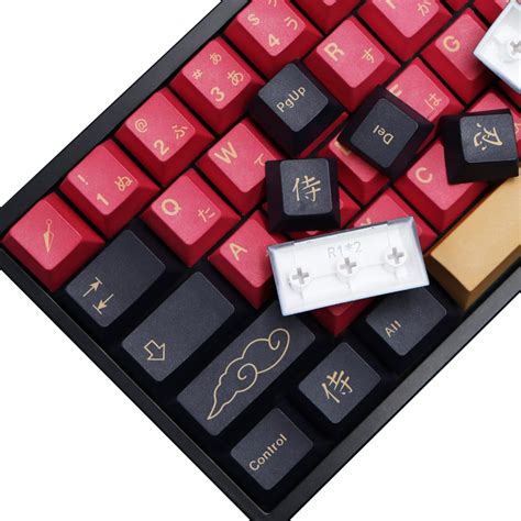 Mua Molgria Red Samurai Keycaps Set Pbt Keycaps For Gaming