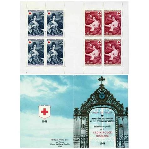 CARNET DE TIMBRES Croix Rouge émis en 1968 neuf EUR 3 95 PicClick FR