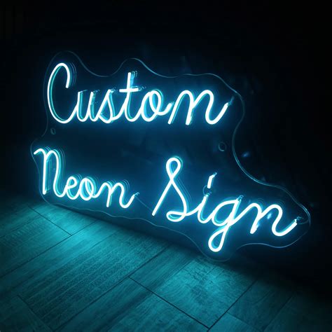 Custom Neon Led Siogn Logo For Business | Wall Mounted Custom Neon ...