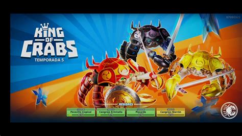 King of Crabs Gameplay camarón mantis cangrejo marrón cangrejo