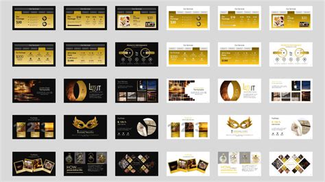 The Elegant PowerPoint template #72012 - TemplateMonster