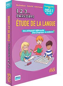 Parcours Tude De La Langue Ce Ditions Mdi