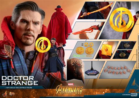 超多魔法特效件真的High 爆拉 Hot Toys MMS 復仇者聯盟 無限之戰奇異博士 Doctor Strange 比例人偶作品