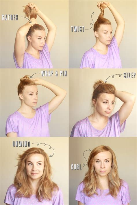 Über Chic For Cheap Hair Tutorial Spin Pin Waves