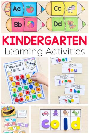 200+ Free Kindergarten Activities and Printables