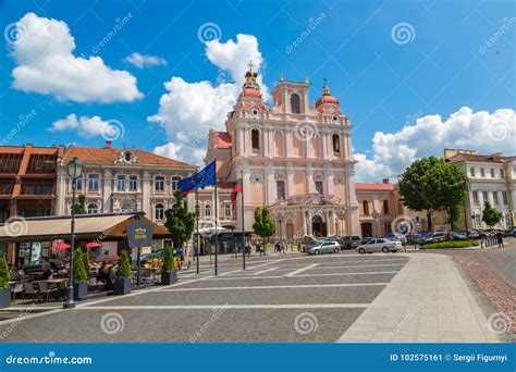 Vilnius old town editorial photo. Image of ancient, city - 102575161