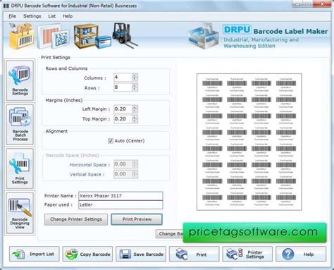 Warehouse Barcode Labels 7301 On Filecart