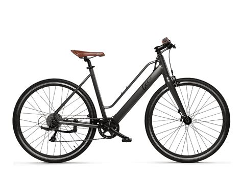 Geero Original Comfort City E Bike Gun Metal