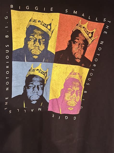 Brooklyn Biggie Smalls Notorious Big T Shirt Pop Art Gem